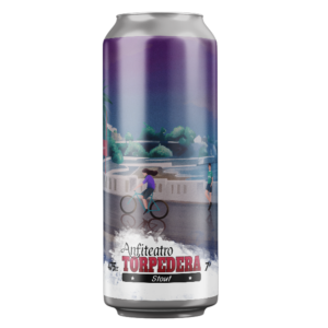 cerveza anfiteatro lata torpedera