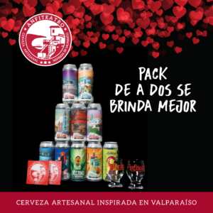 romántico, completo, premium, experiencia, compartir, especial. El regalo romántico de cerveza artesanal más completo para celebrar San Valentín en pareja.