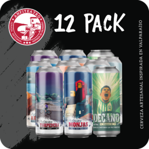 12 pack a elección de 475 cc